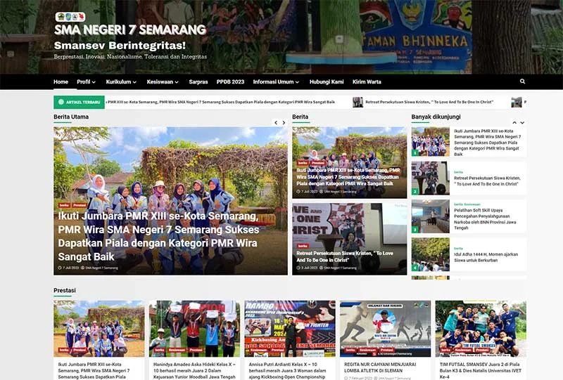 Jasa Web Sekolah Murah GUD PRO Mantab