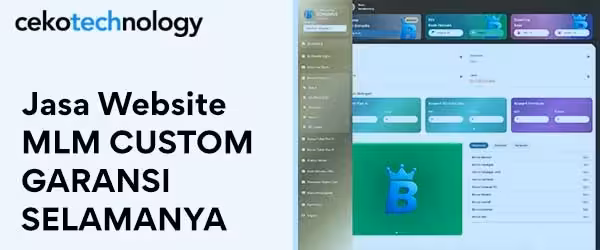 Jasa website MLM custom garansi selamanya jos