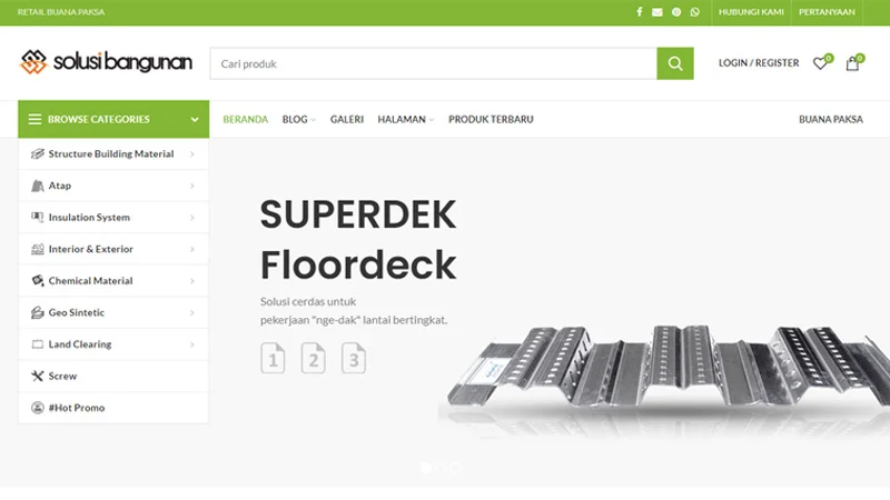 Jasa Pembuatan Website E-Commerce Terbaik Bergaransi Murah