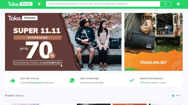 Jasa Pembuatan Website Toko Online FUll Garansi Terbaik