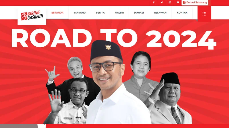 Jasa Web Lembaga Partai Politik