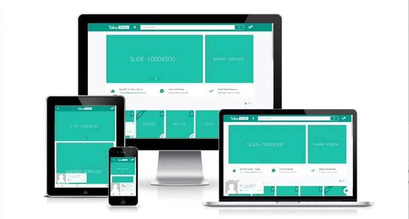 Desain Responsive Toko WA