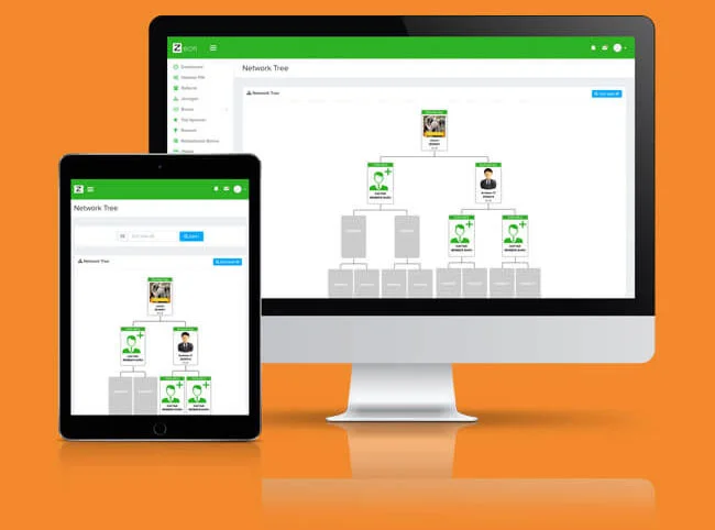 Pohon Jaringan Jasa Pembuatan Website MLm Murah