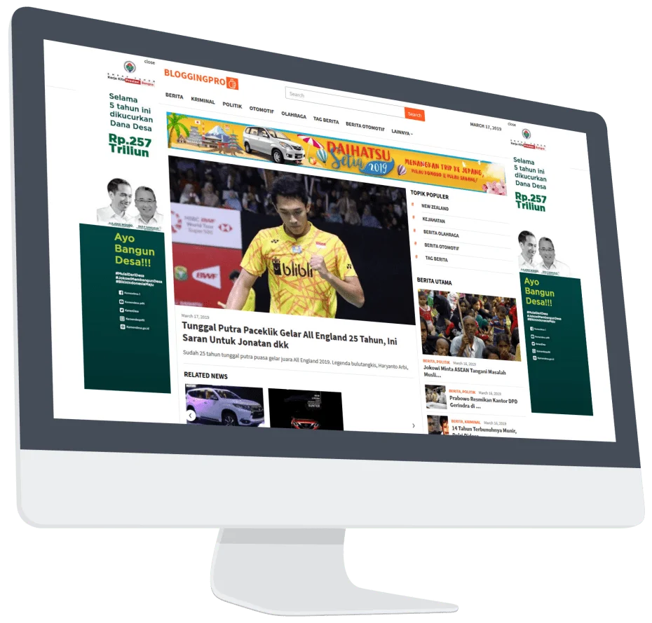 Theme Bloggingpro Murah OK Gud