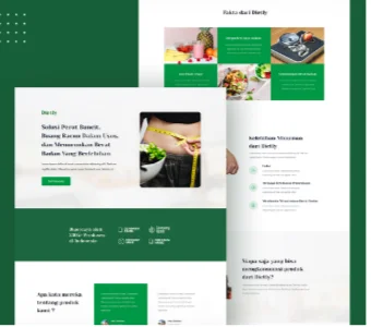 Demo Landing Page Desain Spa Massage