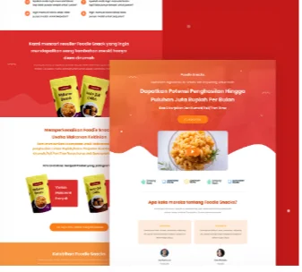Demo Landing Page Desain Reseller