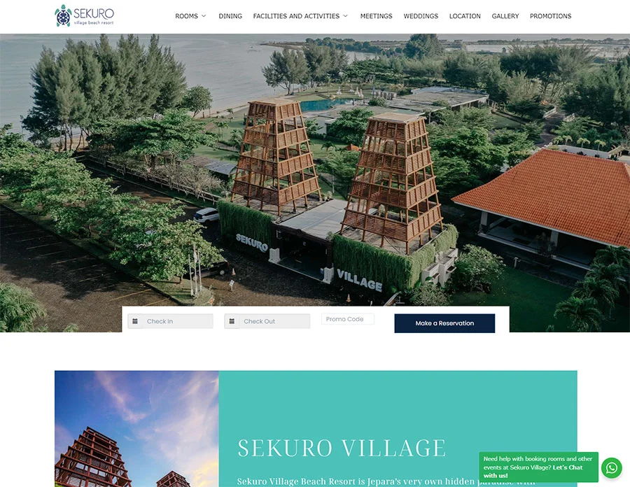 Jasa Pembuatan Website Hotel TERBAIK PRO Harga Murah Bergaransi Selamanya Oke