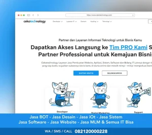 Jasa Website Logistik Murah Oke Mantab