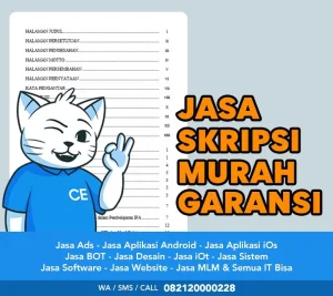 jasa Skripsi Informatika Bandung