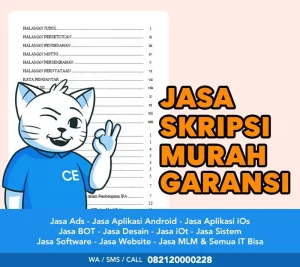 jasa Skripsi Informatika Bekasi