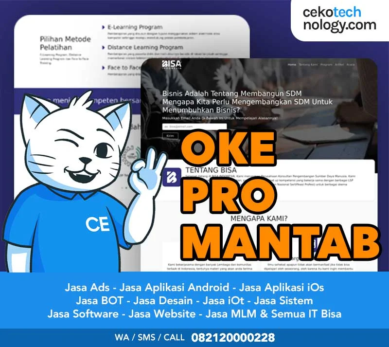 Pembuatan Website Toko Elektronik