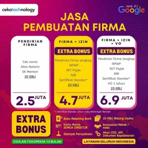 Pembuatan Firma Karangasem
