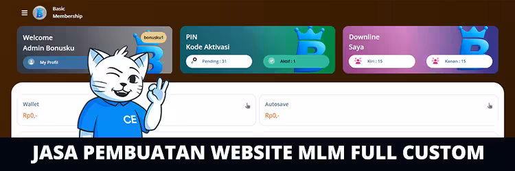 JASA PEMBUATAN WEBSITE MLM FULL CUSTOM joss