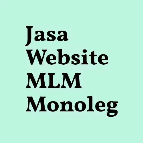 Jasa Pembuatan Website MLM Monoleg