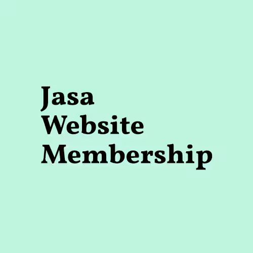 Jasa Pembuatan Website Membership