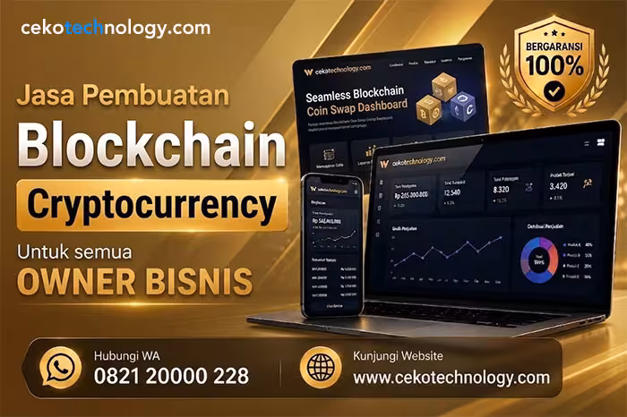 jasa pembuatan blockchain token crypto murah