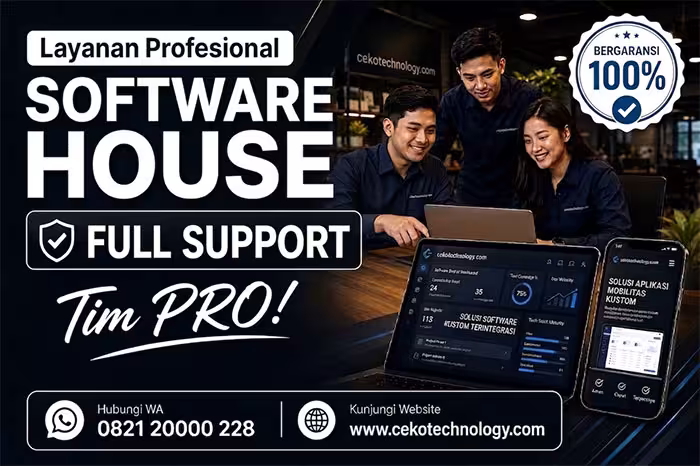 softwrae house terbaik profesional oke